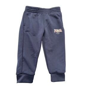 Puma Toddler Boys Navy Blue Logo Jogger Sweatpants Size 18M PFA24SB2-11992
